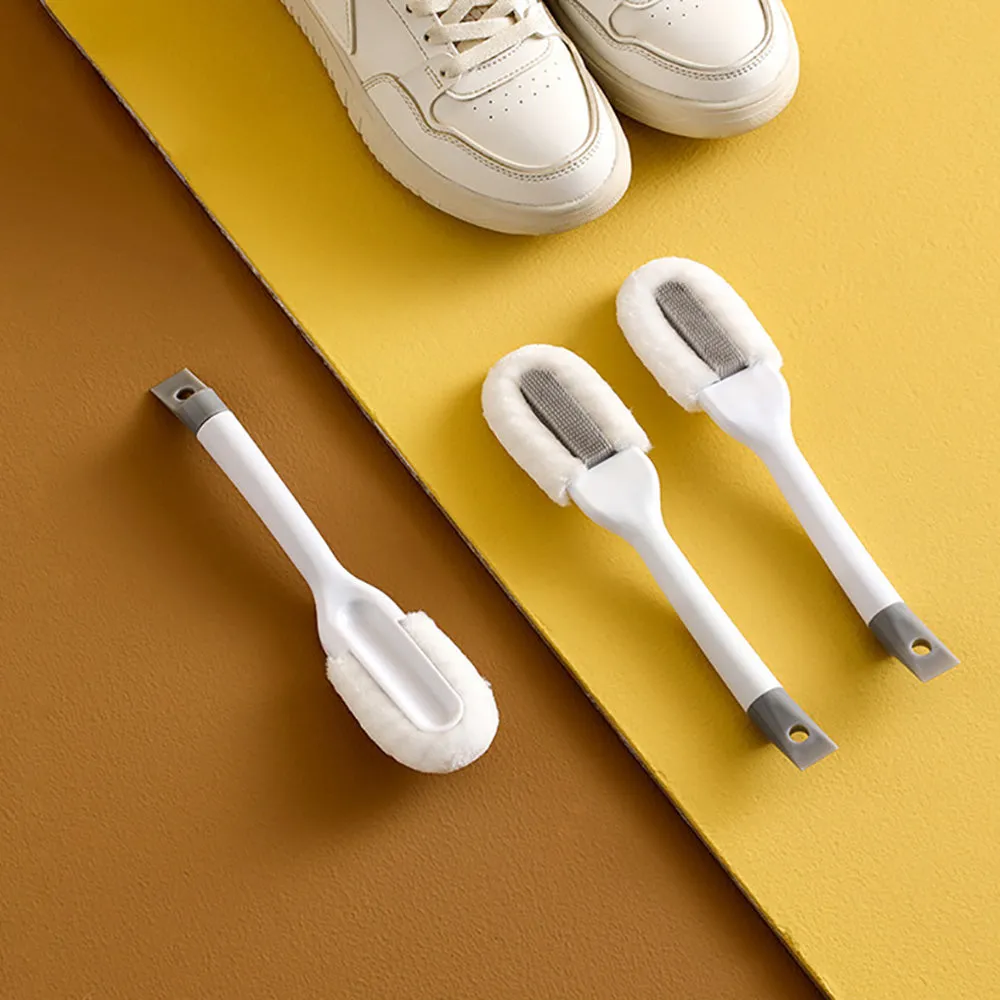 FaSoLa Multi-Functional Shoe Brush - White