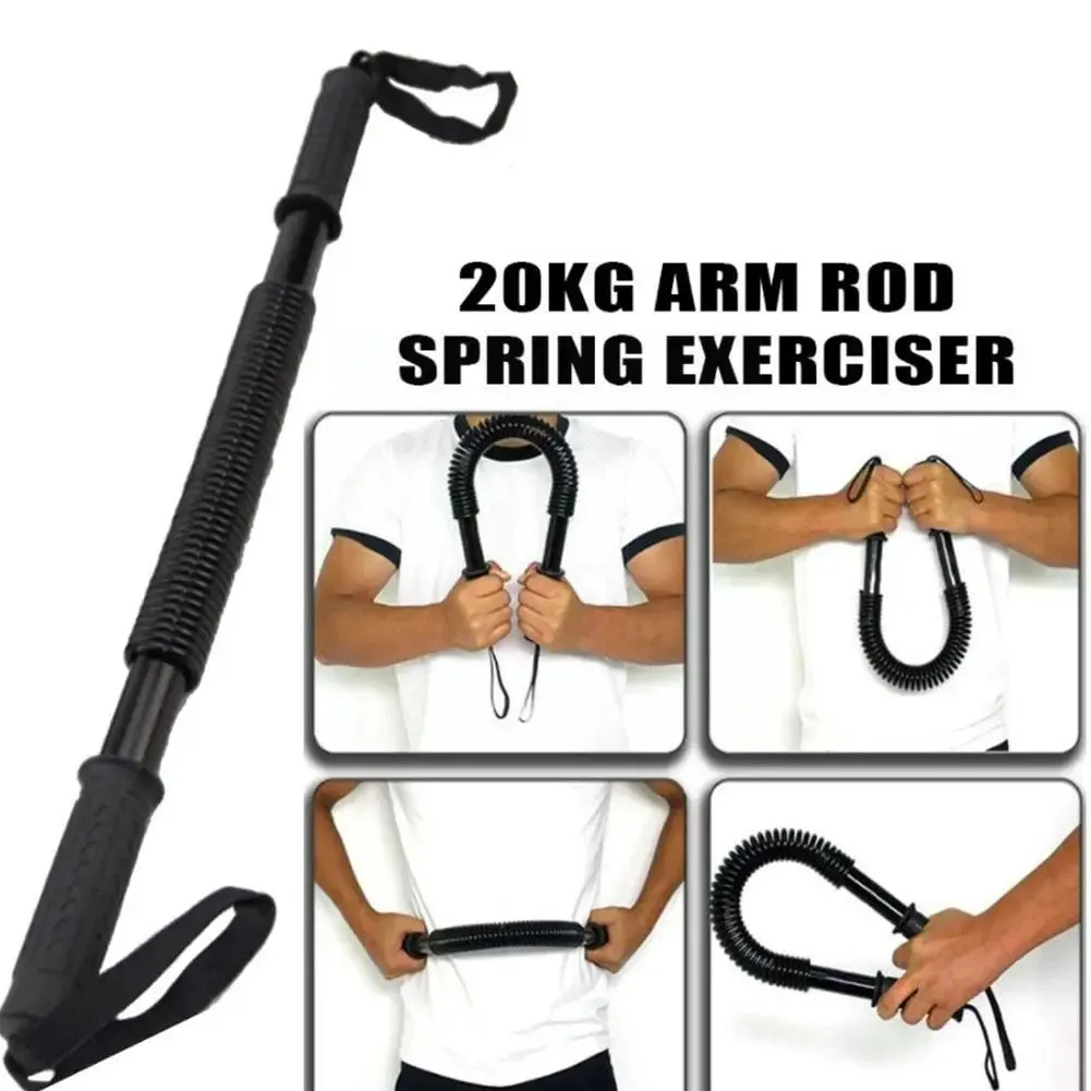 Fitness: Strength Training. Arm Chest  Spring Power. Twister Bar.