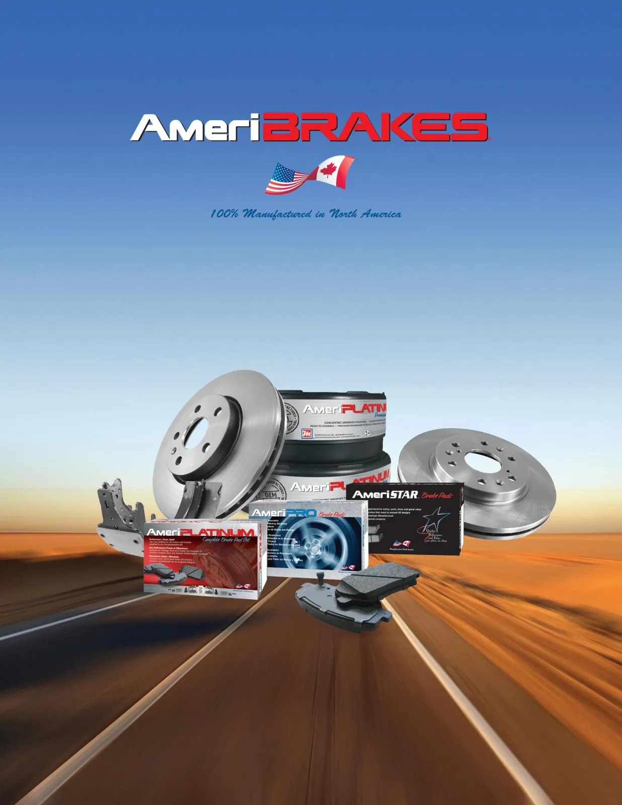 Front Coated Brake Rotors Drums Brake Pads Brake Shoes For Toyota Prius 04-2009