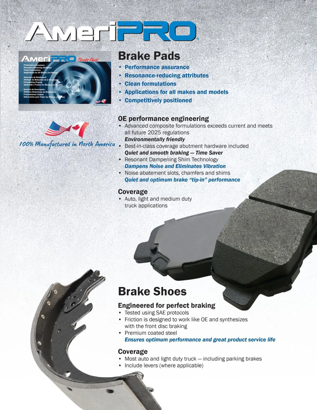 Front Coated Brake Rotors Drums Brake Pads Brake Shoes For Toyota Prius 04-2009