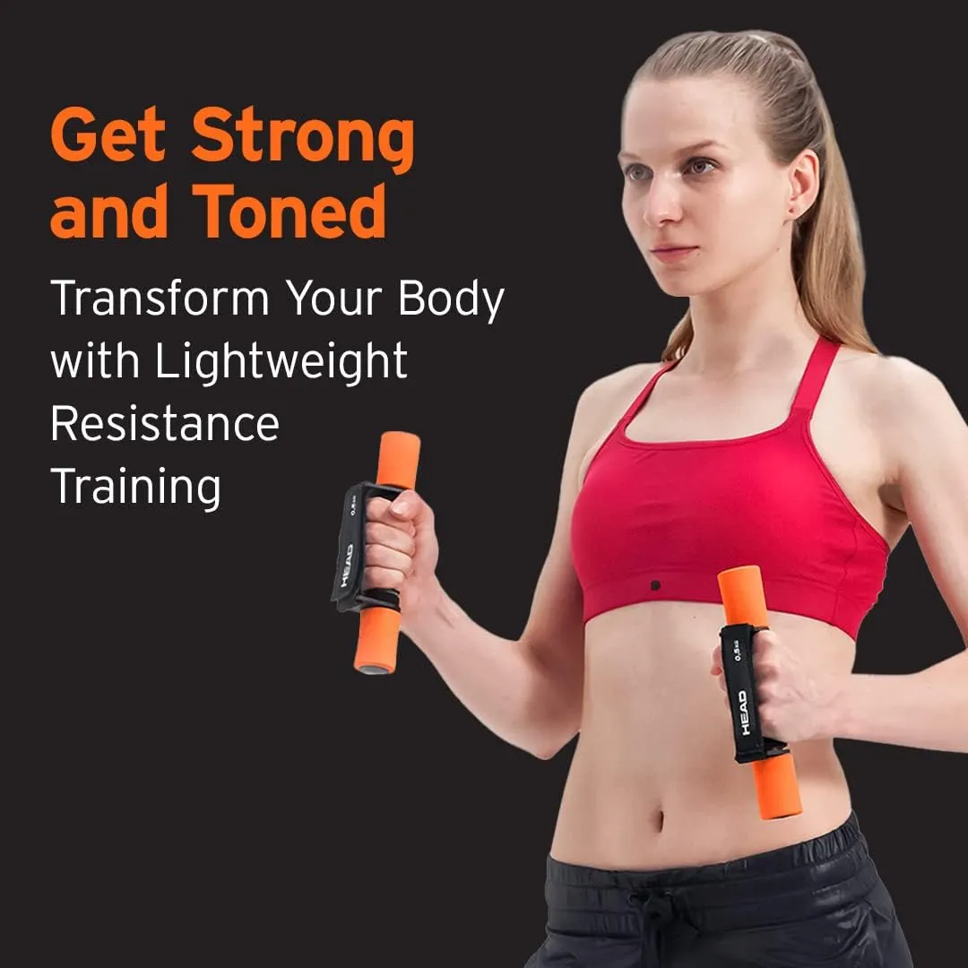 HEAD Pilates Ring - Full Body Toning Fitness | Stretching, Relaxation (Black) | Training Ring (38 CM) (Pilates Ring   Soft Dumbbells)