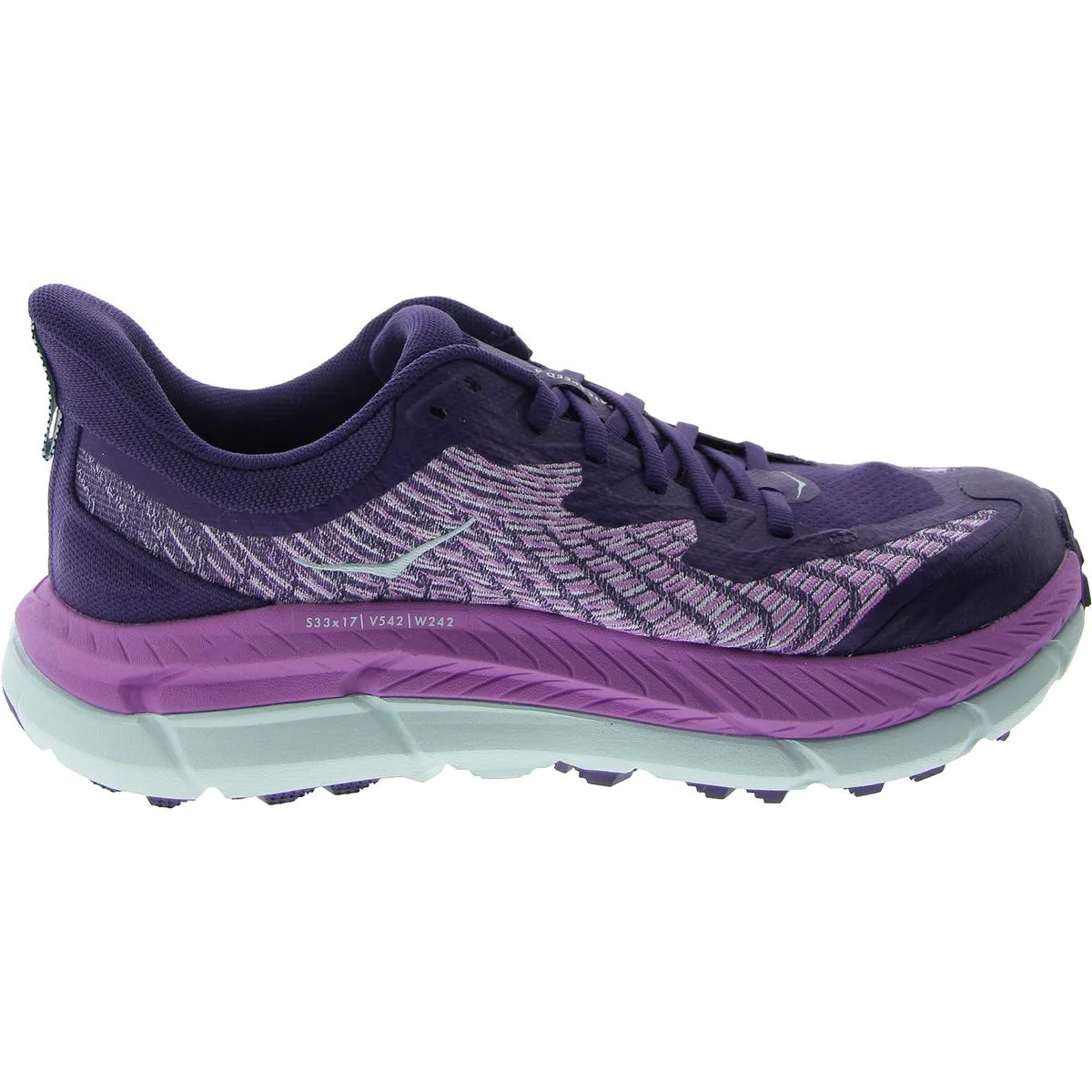 Hoka One One Womens mafate speed 4 Lace Up Trainers Running & Training Shoes