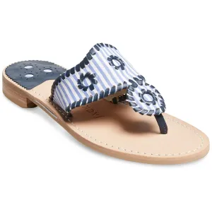 Jack Rogers Womens Jacks Flat Sandal  Thong Slides Thong Sandals