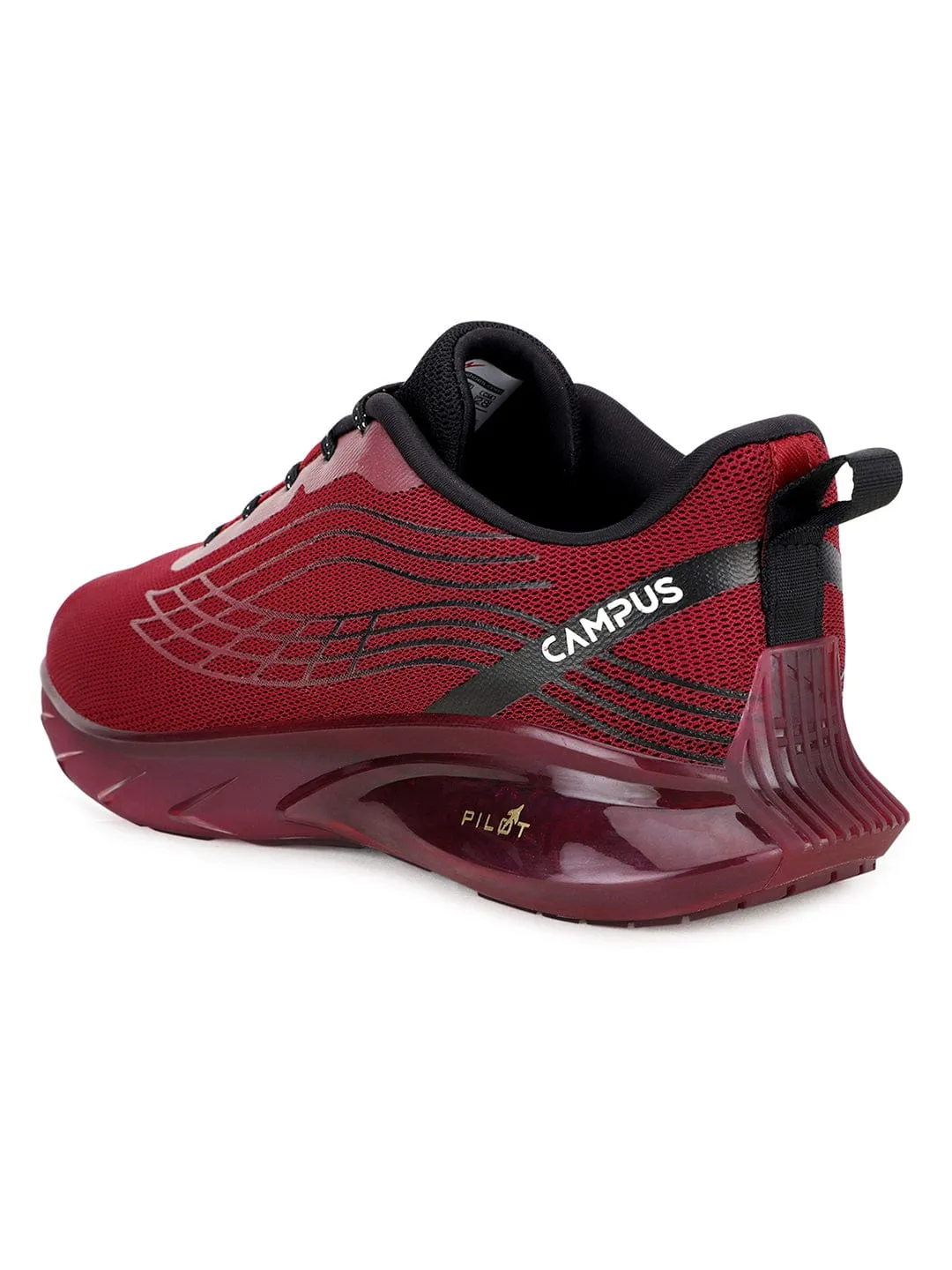 KIZER Red Men's Sports Shoes