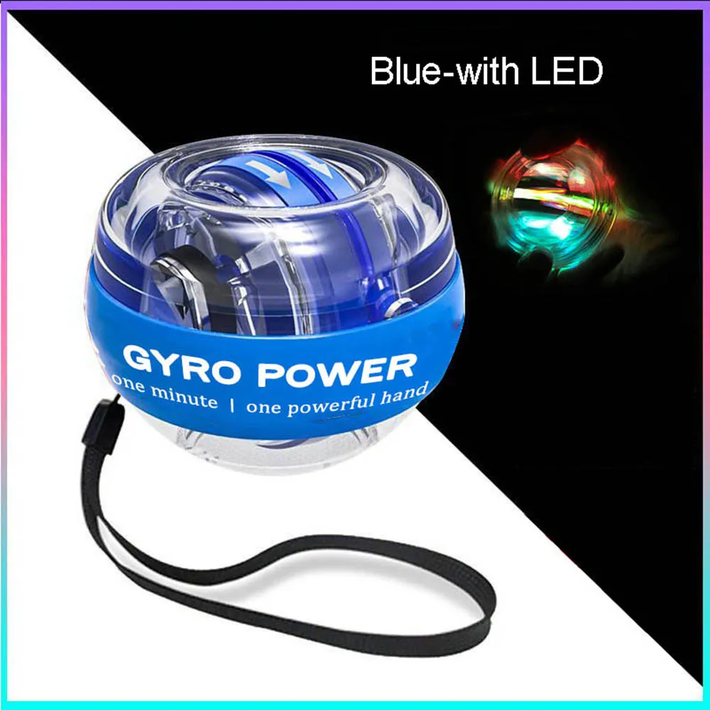 LED Gyroscopic Powerball Autostart Range Gyro Power Wrist Ball