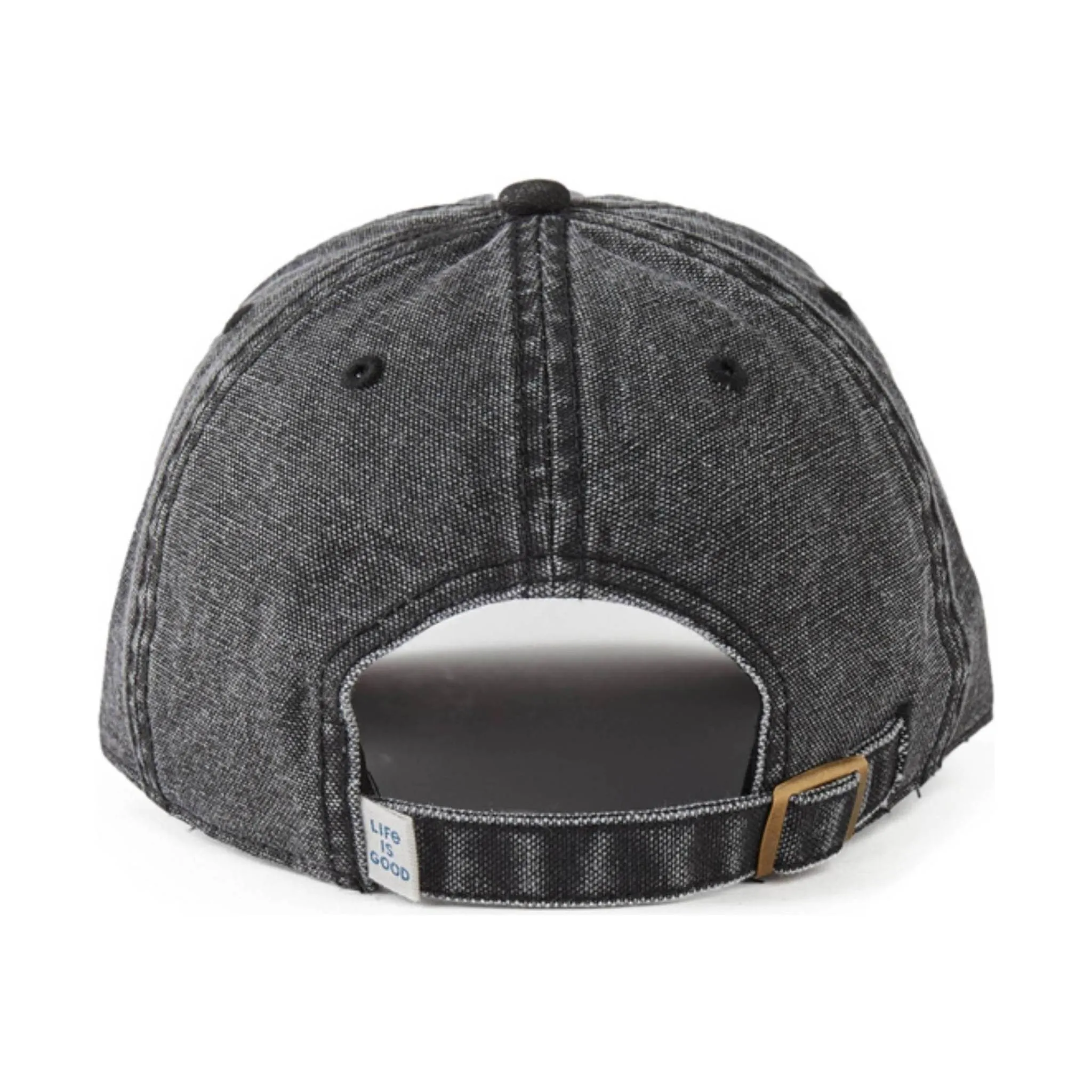 Life Is Good Athletic Good Vibes Cap - Jet Black