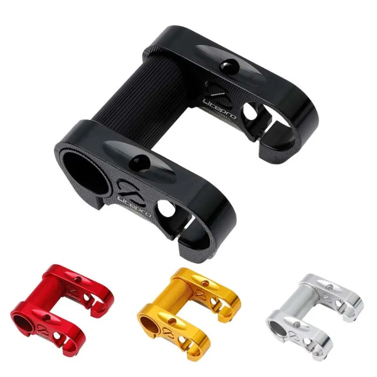 LitePro S95 Folding Bike Hollow Double Stem(Black)