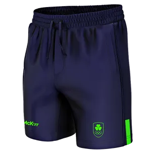 Mc Keever Team Ireland Woven Leisure Short - Youth - Navy