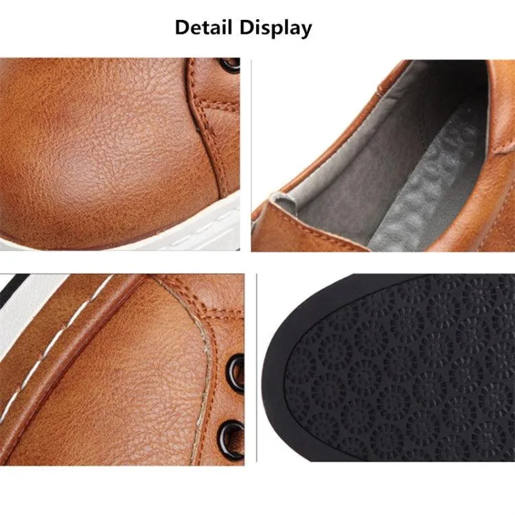 Men's Casual Baroque PU Leather Sports Footwear