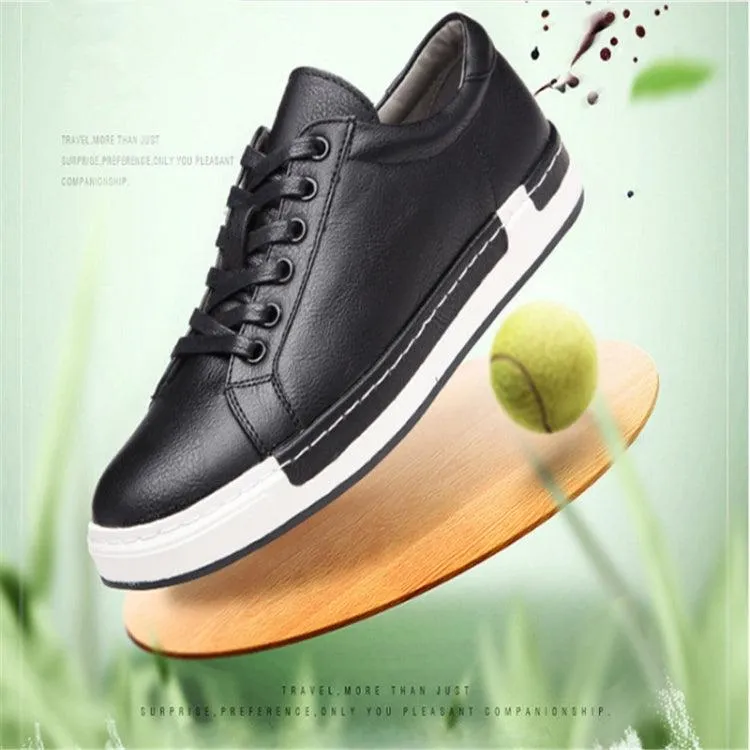 Men's Casual Baroque PU Leather Sports Footwear