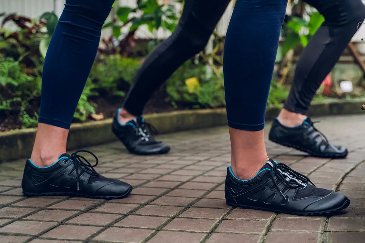 Men’s Chitra Trek&Trail barefoot blue-black sneakers