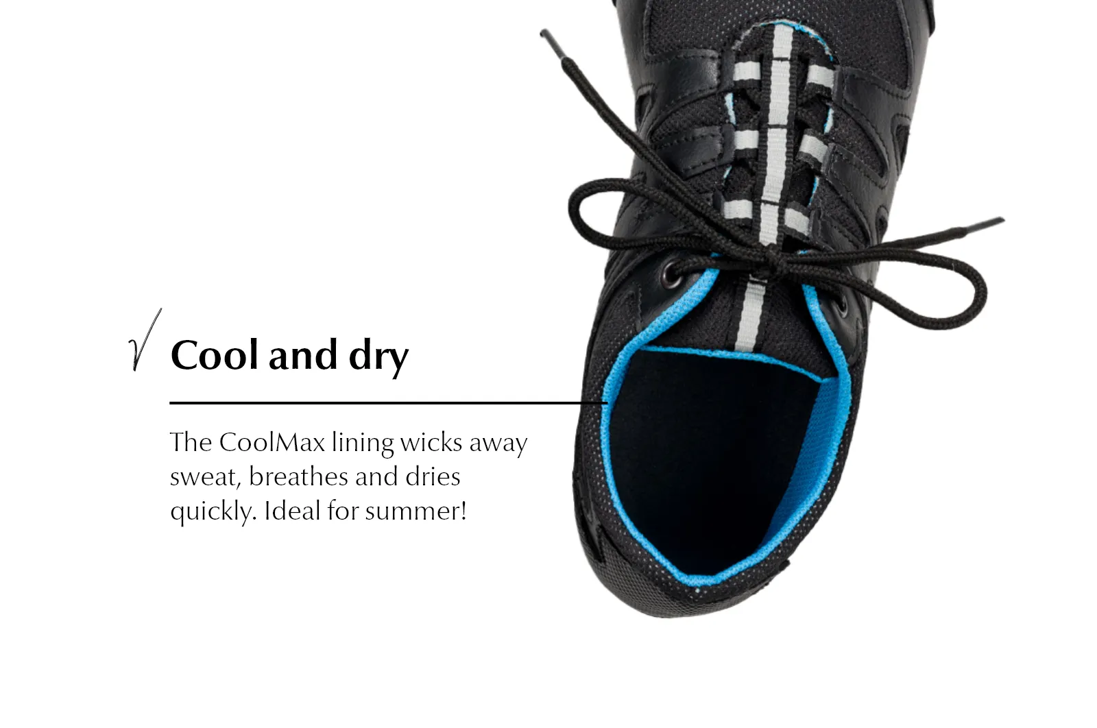 Men’s Chitra Trek&Trail barefoot blue-black sneakers