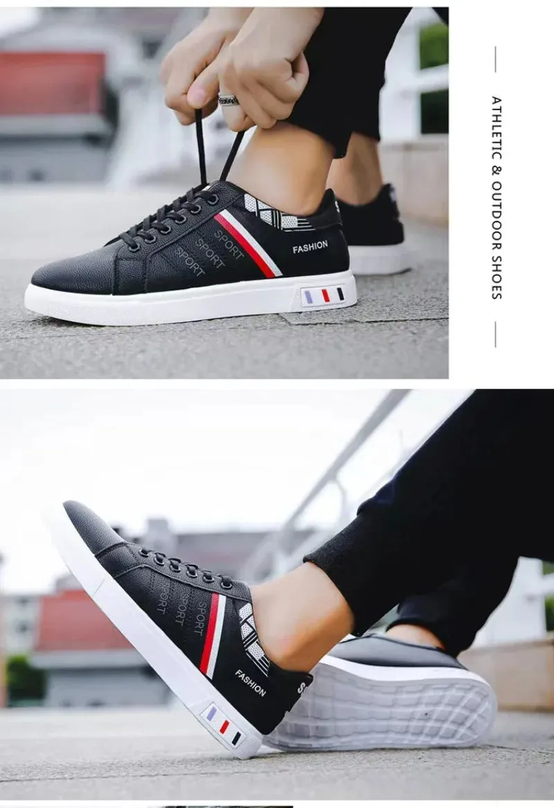 Men's Sneakers White Casual Shoes Spring Autumn New 2024 Outdoor Sport Shoes for Men Fashion Walking Flat Shoe Tenis Para Hombre