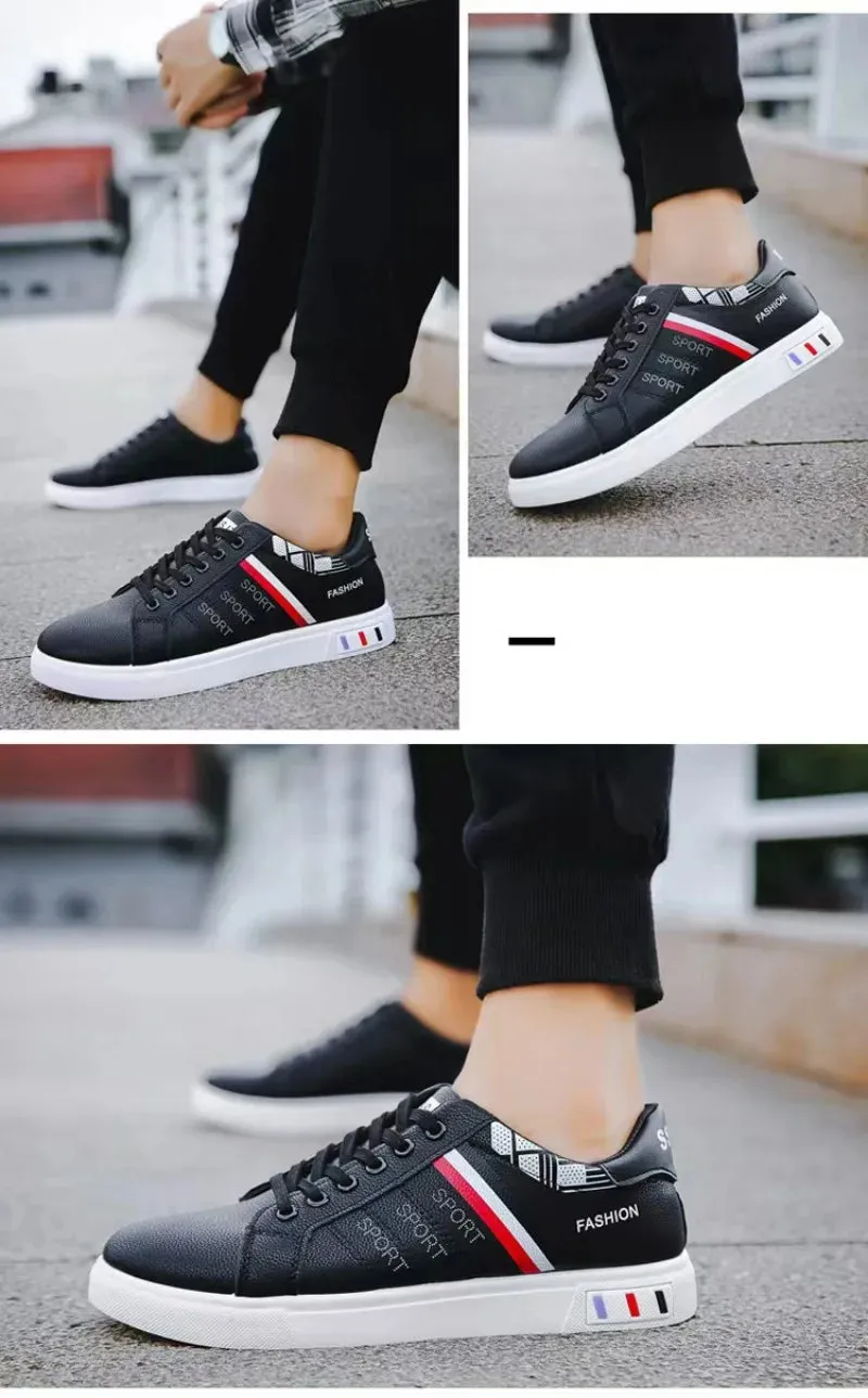 Men's Sneakers White Casual Shoes Spring Autumn New 2024 Outdoor Sport Shoes for Men Fashion Walking Flat Shoe Tenis Para Hombre