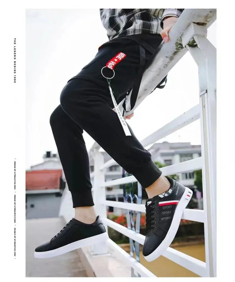 Men's Sneakers White Casual Shoes Spring Autumn New 2024 Outdoor Sport Shoes for Men Fashion Walking Flat Shoe Tenis Para Hombre