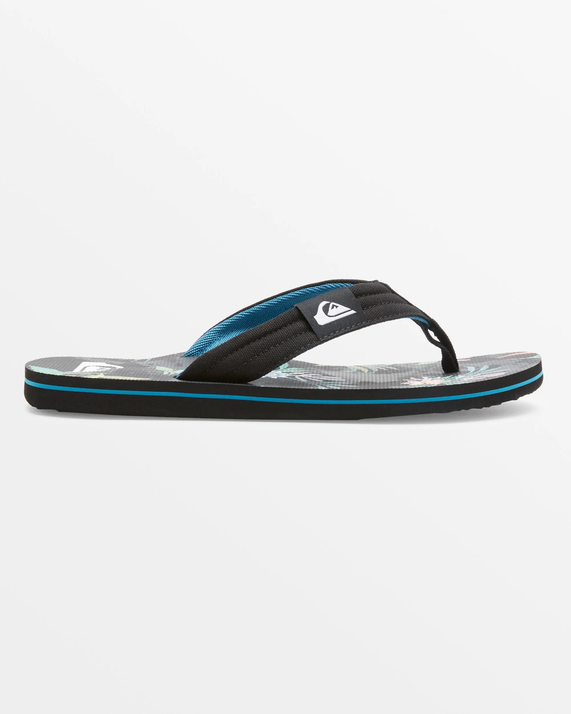 Molokai Layback Sandals - Black/Blue/Green
