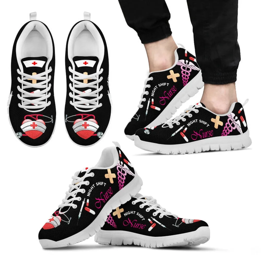 Nurse Sneaker, Nurse Night Shift Sneakers Shoes, Best Shoes For Nurses