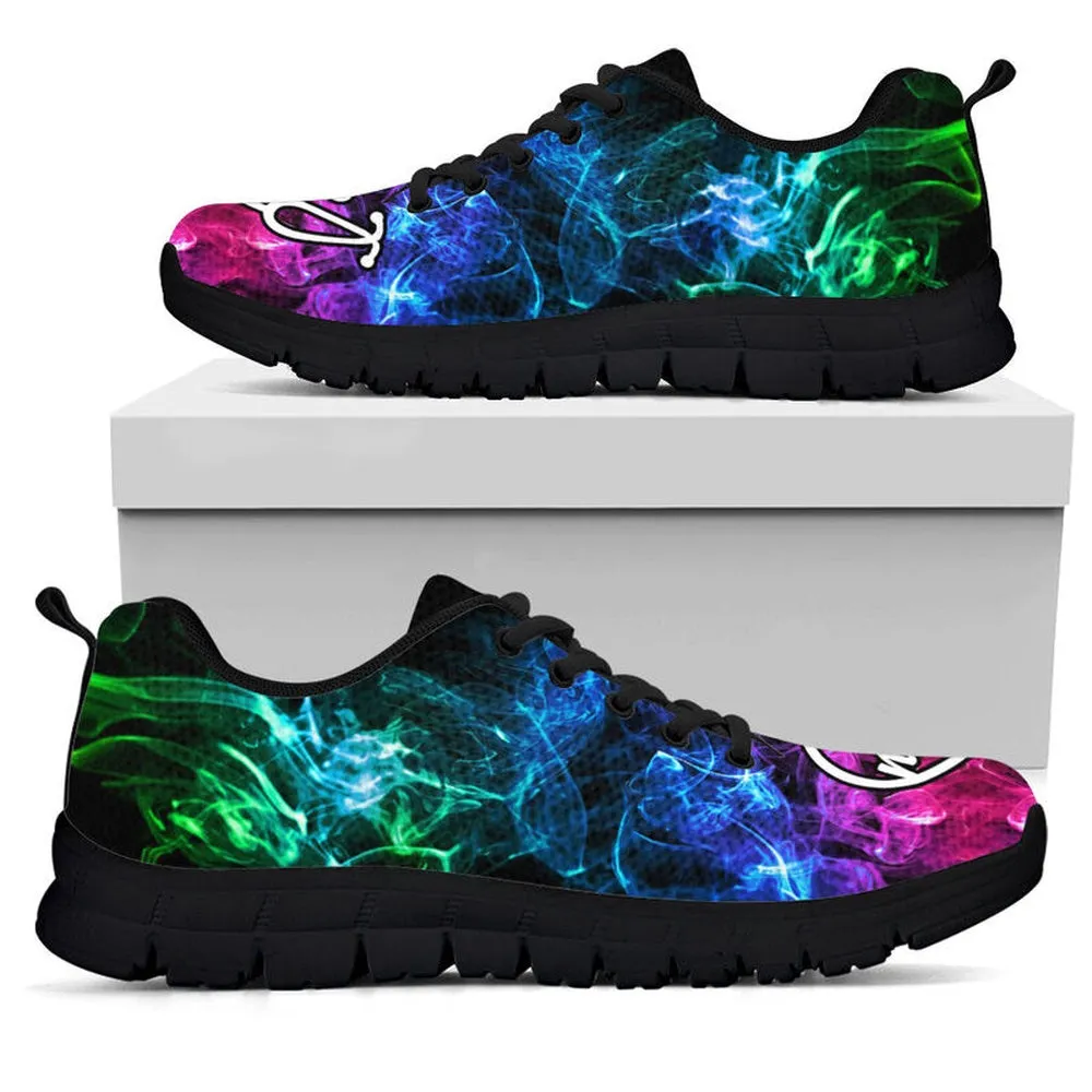 Nurse Sneaker, Nurse Smoking Black Soles Sneakers Shoes, Best Shoes For Nurses