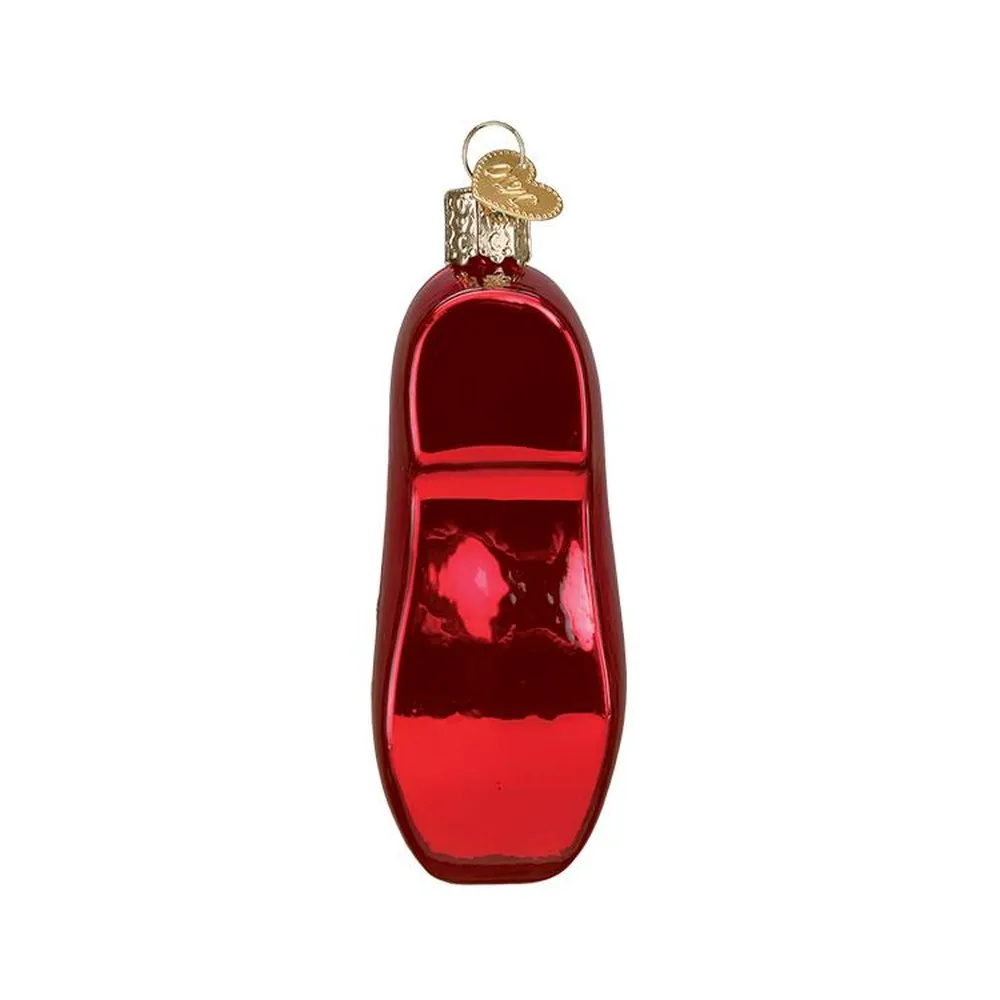 Old World Christmas Wooden Clog Ornament