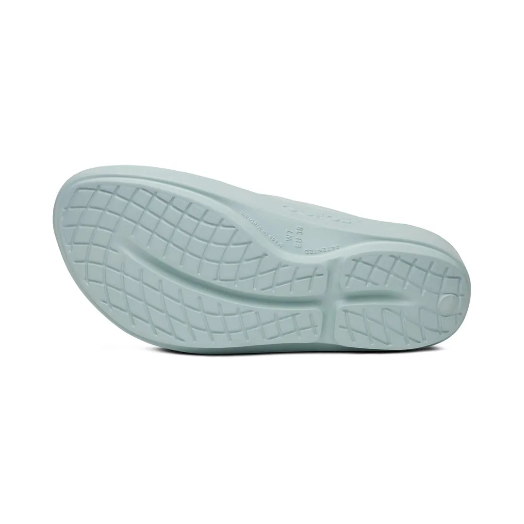 OOFOS UNISEX OOLALA THONG SPORTS SANDALS - MIST
