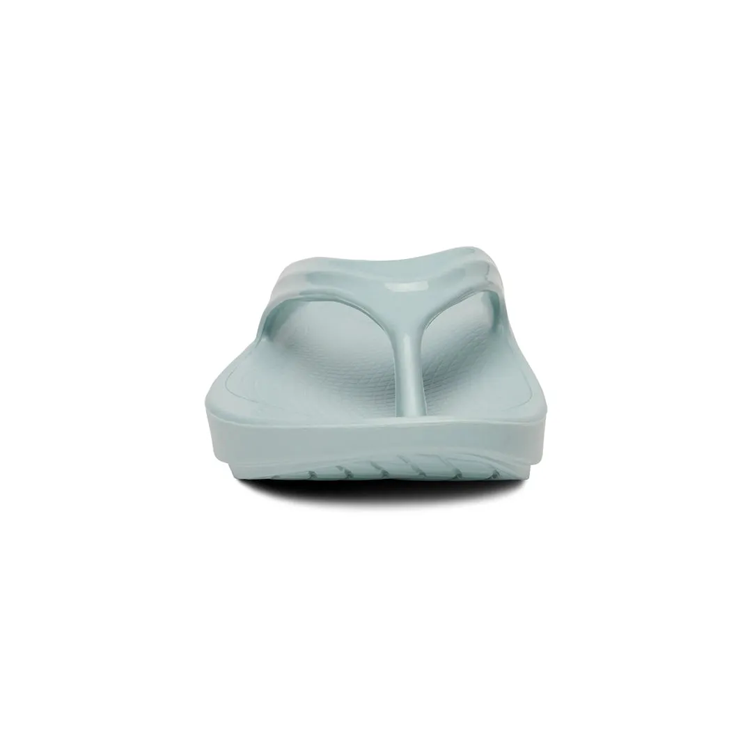 OOFOS UNISEX OOLALA THONG SPORTS SANDALS - MIST