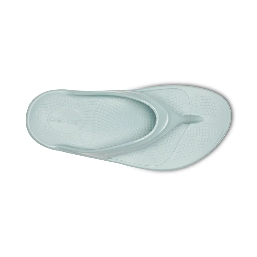 OOFOS UNISEX OOLALA THONG SPORTS SANDALS - MIST