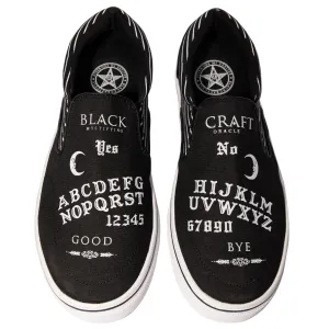 Ouija White Slip On Sneaker