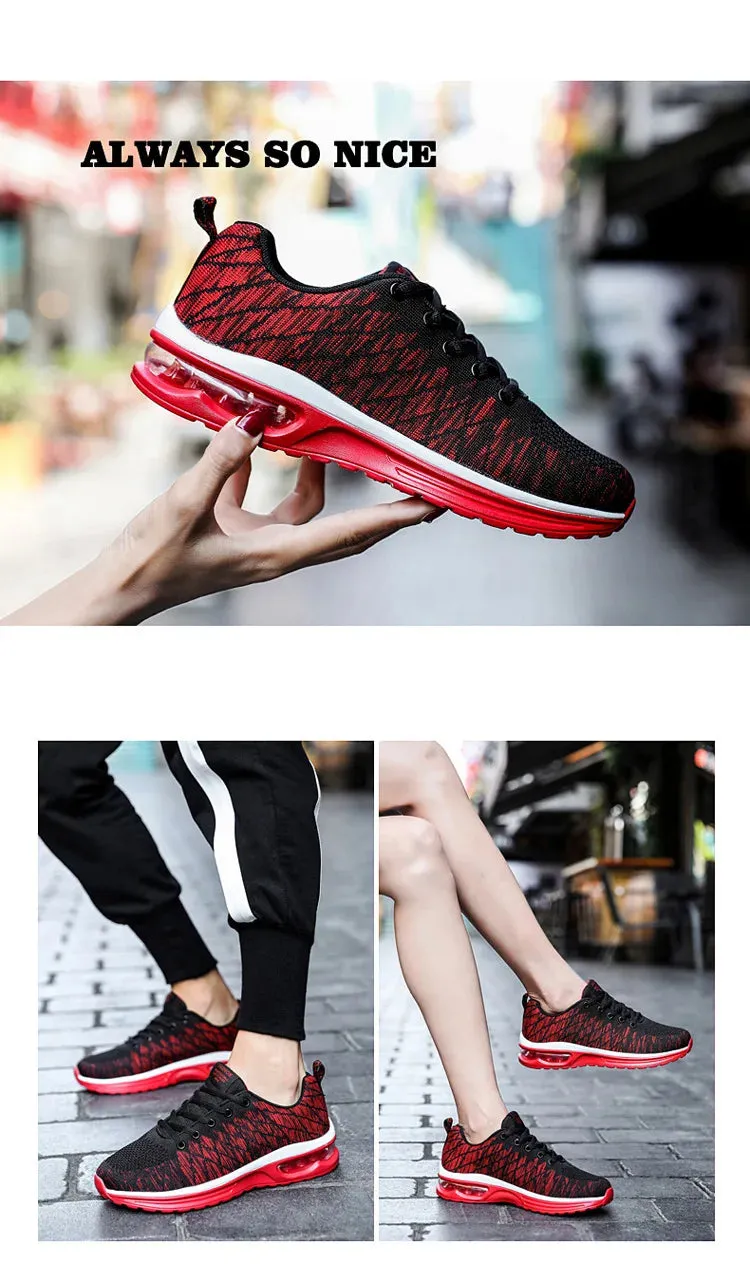 Oulylan Sports Shoes Men Running Shoes Breathable Mesh Women Brand Sneakers Lightweight Casual Tennis Shoes Luxury Male Tenis
