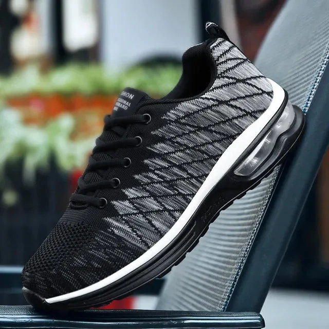 Oulylan Sports Shoes Men Running Shoes Breathable Mesh Women Brand Sneakers Lightweight Casual Tennis Shoes Luxury Male Tenis