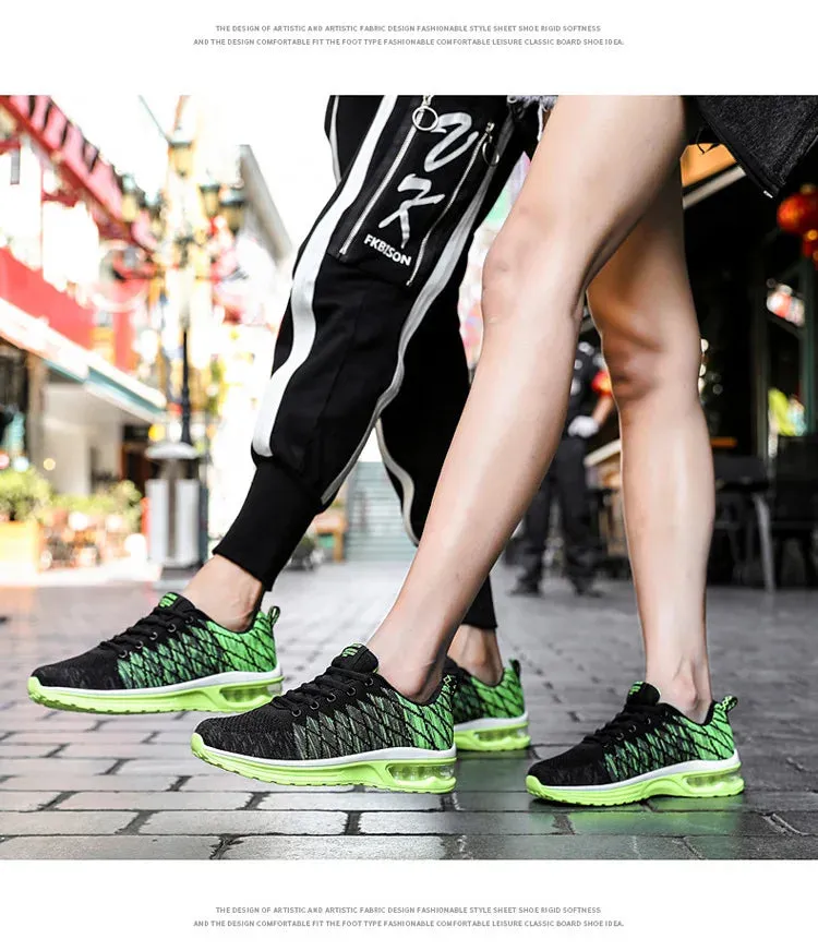 Oulylan Sports Shoes Men Running Shoes Breathable Mesh Women Brand Sneakers Lightweight Casual Tennis Shoes Luxury Male Tenis