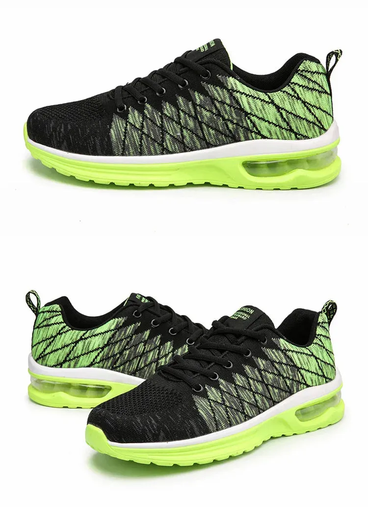 Oulylan Sports Shoes Men Running Shoes Breathable Mesh Women Brand Sneakers Lightweight Casual Tennis Shoes Luxury Male Tenis