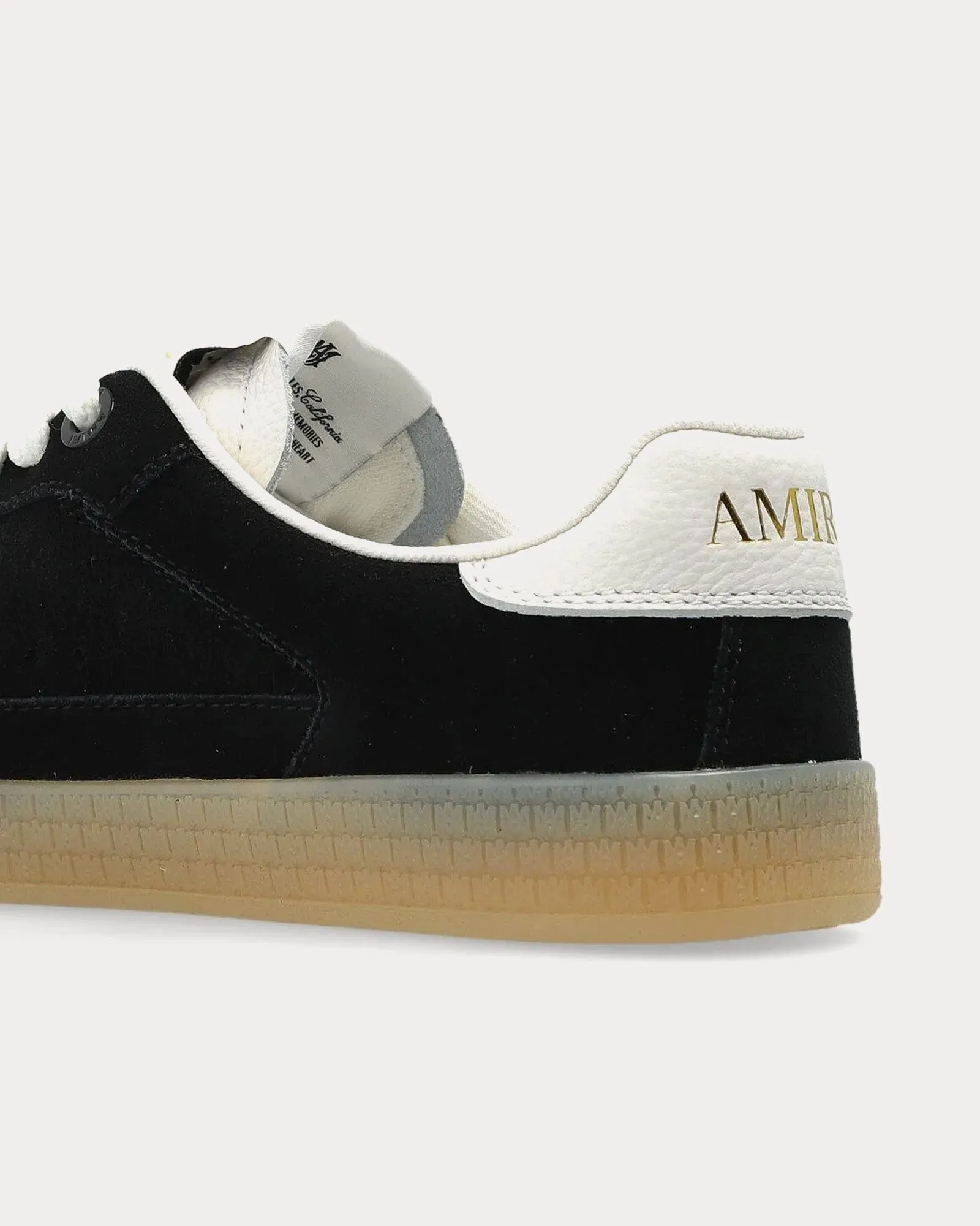 Pacific Suede Black Low Top Sneakers