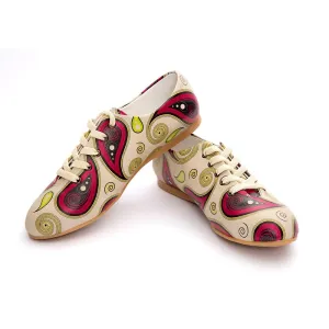Paisley Ballerinas Shoes SLV026
