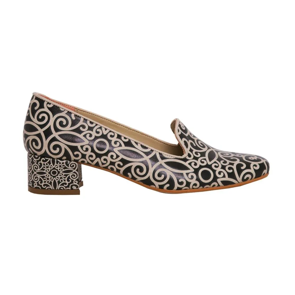 Pattern Career Heel Shoes DB110