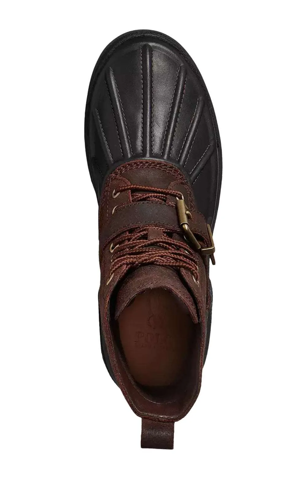 Polo Ralph Lauren Oslo High Waterproof Boots Dark Brown Leather 812845239002