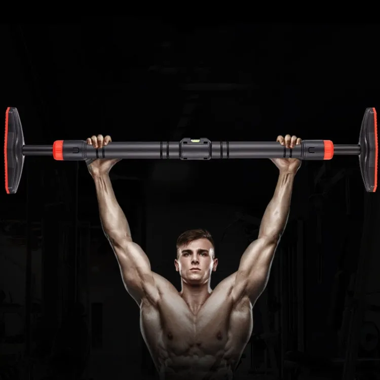 Punch-free Home Wall Indoor Horizontal Bar Pull-up Device Fitness Equipment, Specification: With Spirit Level, Long