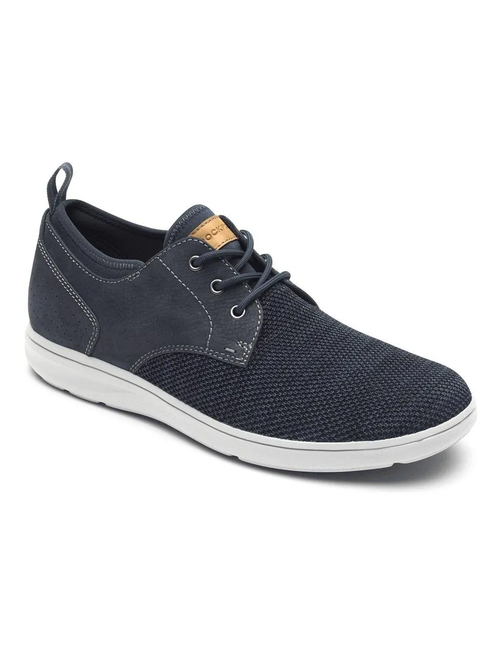 Rockport Zaden Plain Toe Oxford Navy Nubuck/Mesh CH4927