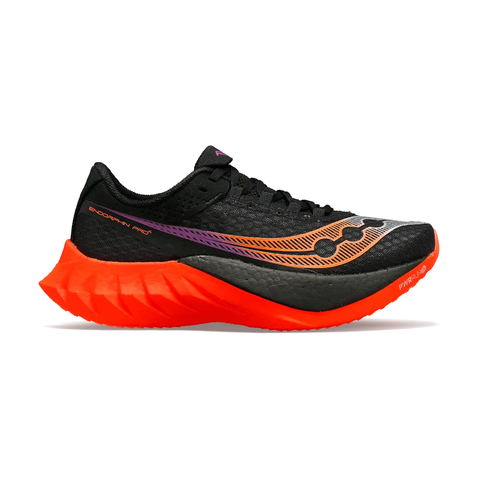 Saucony Women's Endorphin Pro 4 Black/ViZiRed