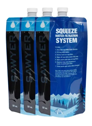 Sawyer Products Squeezable Pouch for Squeeze Filter and Mini Water Filtration Systems