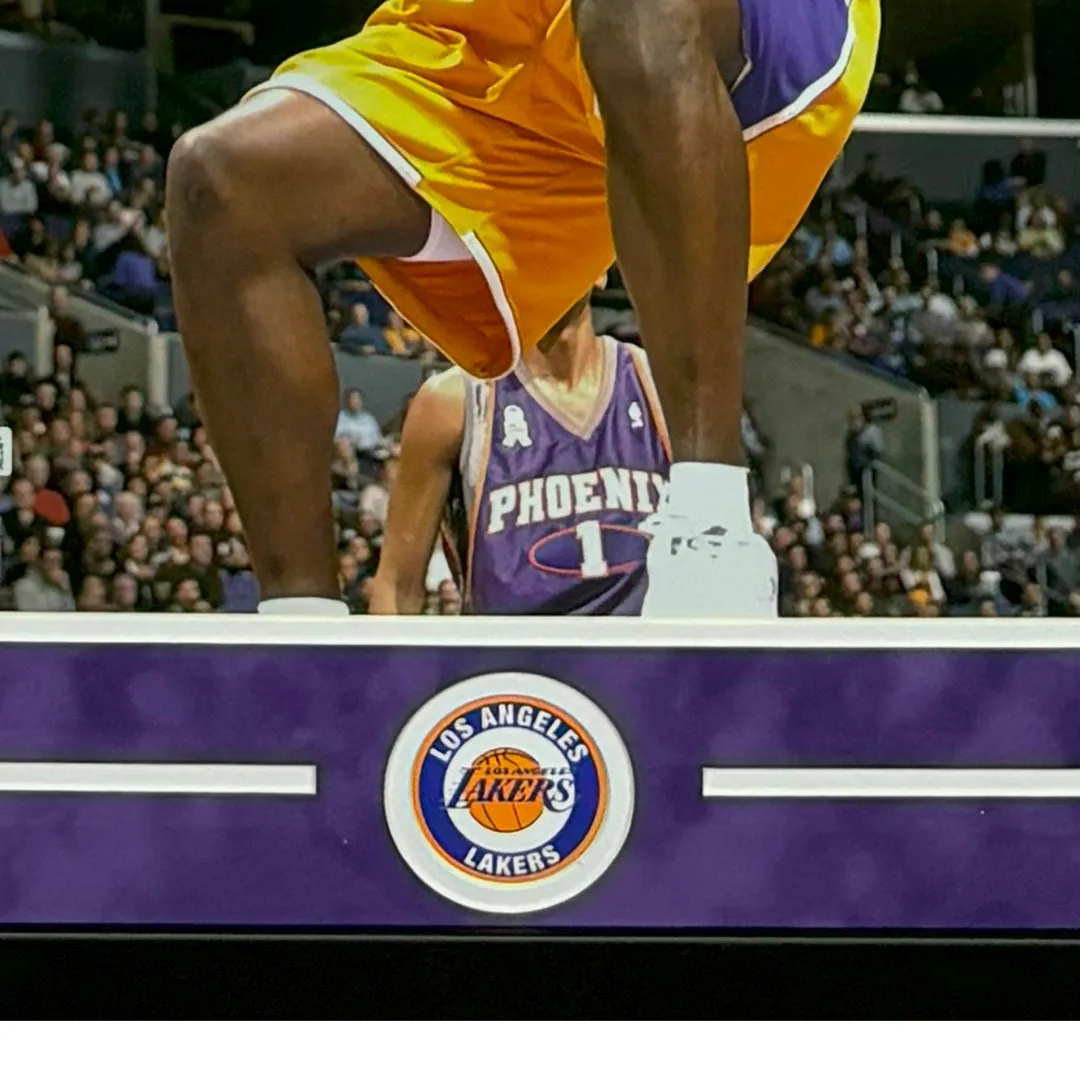 Shaquille O'Neal Hand Signed & Framed Los Angeles Lakers 16x20 Basketball Photo