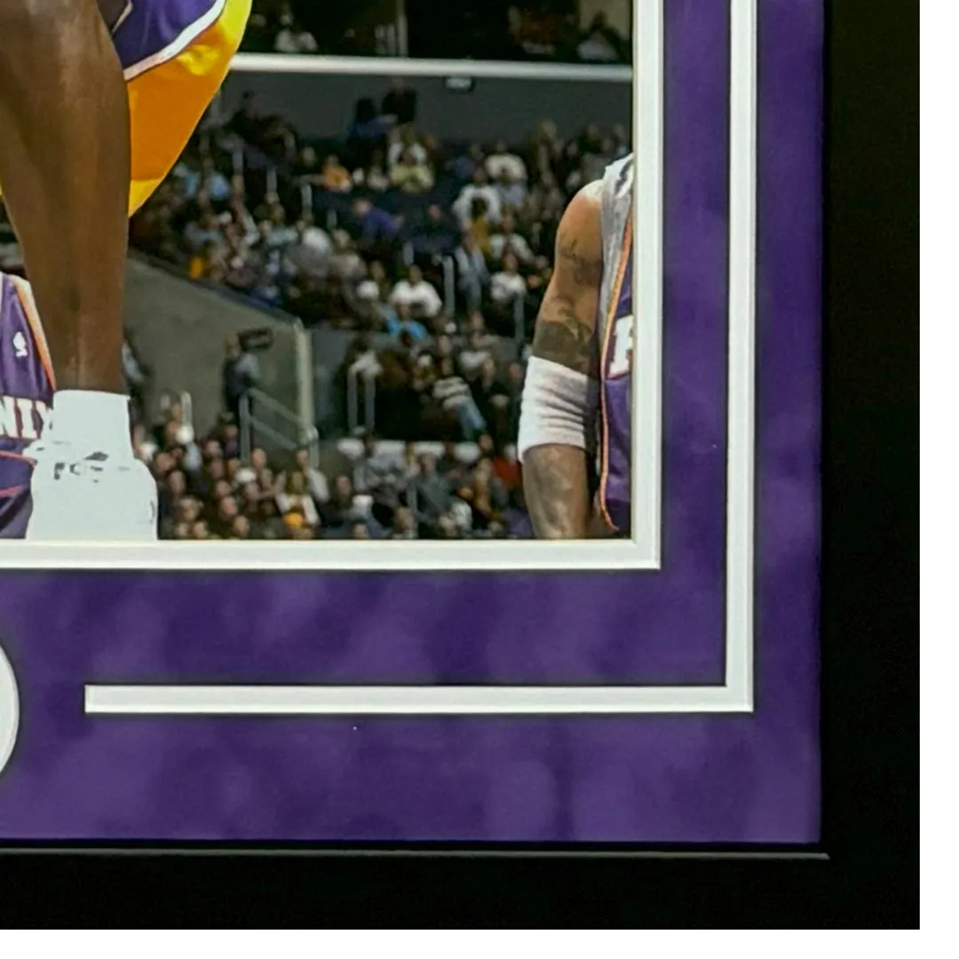 Shaquille O'Neal Hand Signed & Framed Los Angeles Lakers 16x20 Basketball Photo