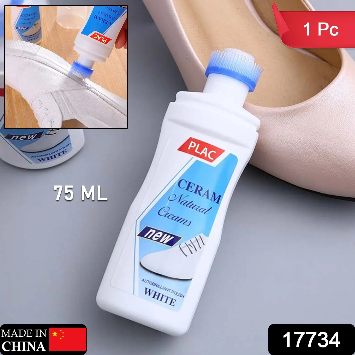 Shoe Polish Cleaner - White Shoes Whitening & Dirt Remover