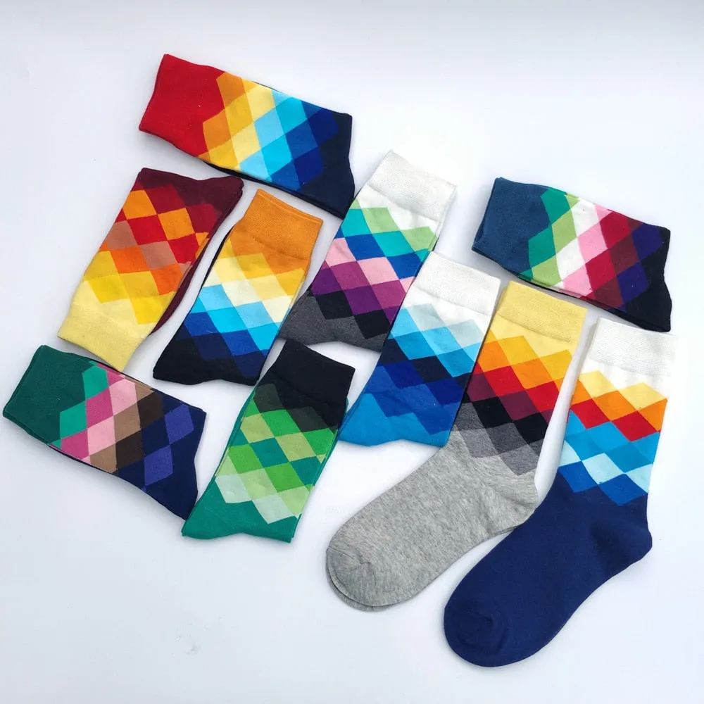 TEEK - Color Checkbox Socks