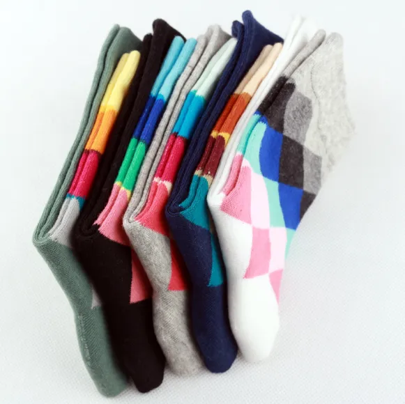 TEEK - Color Checkbox Socks