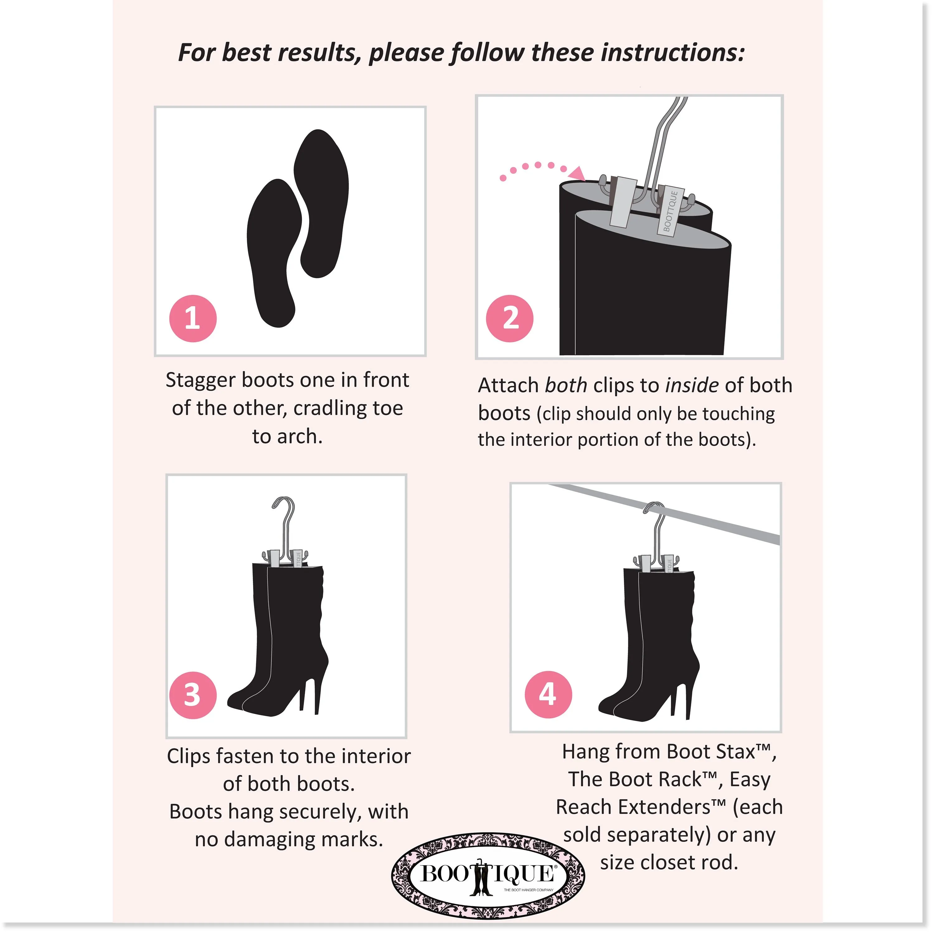 The Boot Hanger™ (Set of 3) - Amazon's Choice