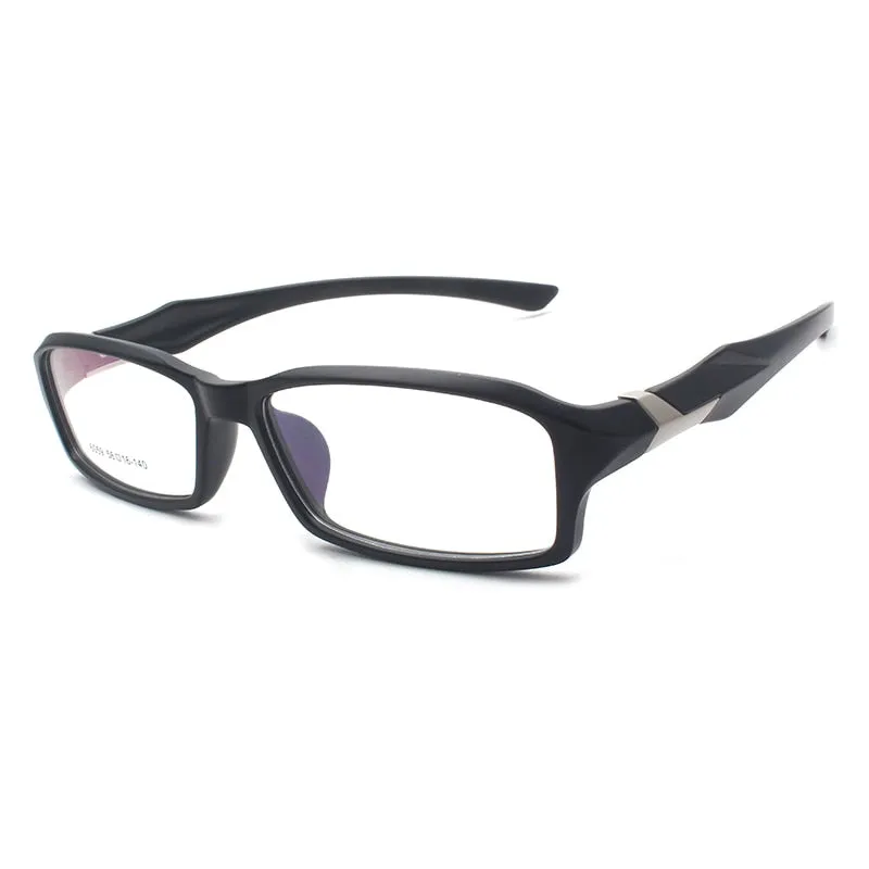 Unisex Sports Full Plastic Titanium Frame Eyeglasses 6059