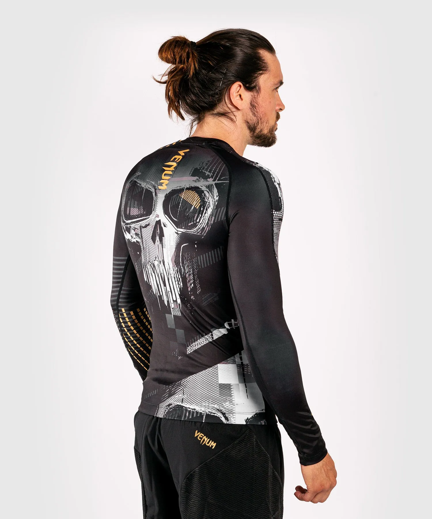 Venum Skull Rashguard - Long sleeves - Black