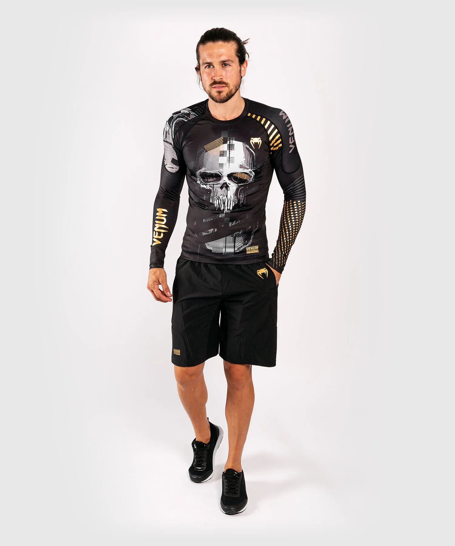 Venum Skull Rashguard - Long sleeves - Black