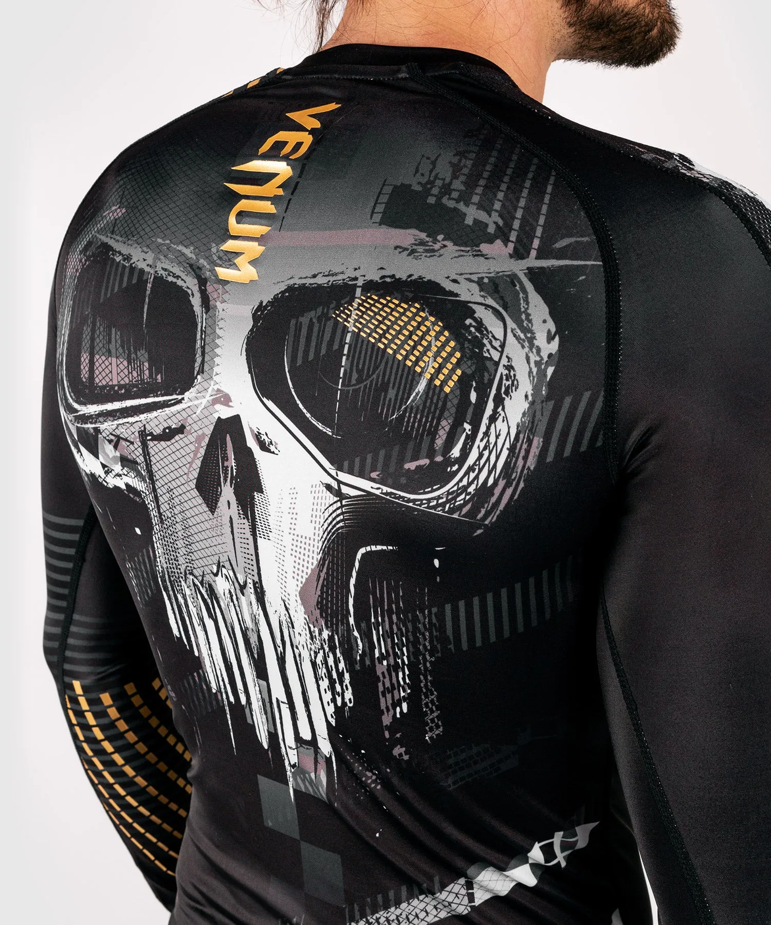 Venum Skull Rashguard - Long sleeves - Black