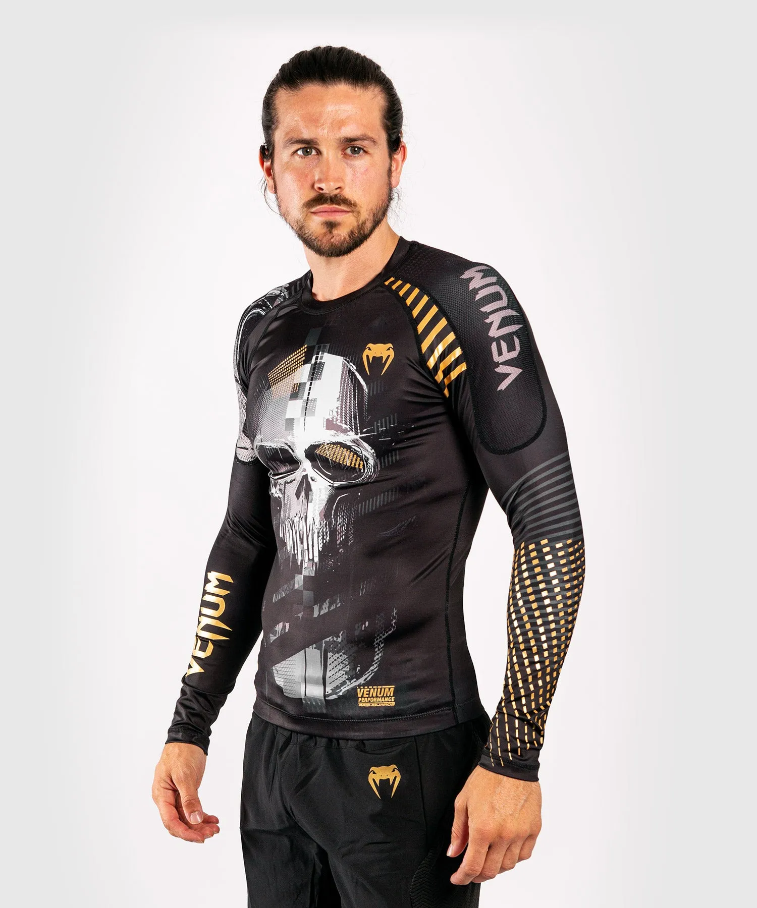 Venum Skull Rashguard - Long sleeves - Black